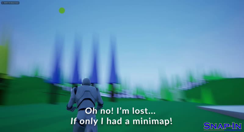 Snap-In Easy Mini-Map for Unreal Engine